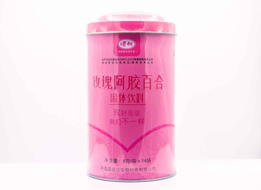 啧优 玫瑰阿娇百合（固体饮料）